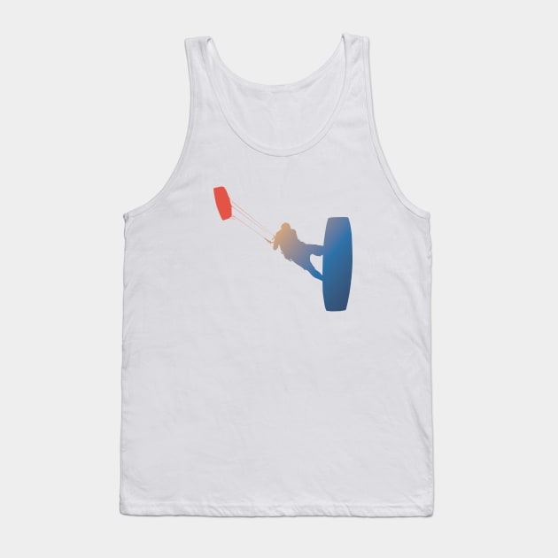 Kitesurfing Tank Top by LR_Collections